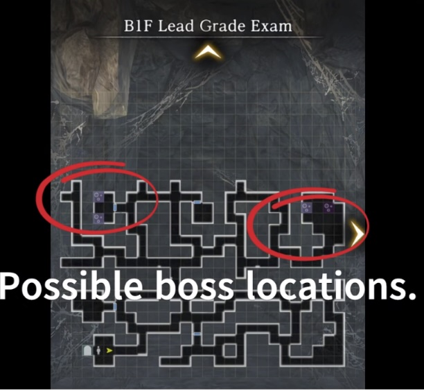 Boss Location for Lead Exam