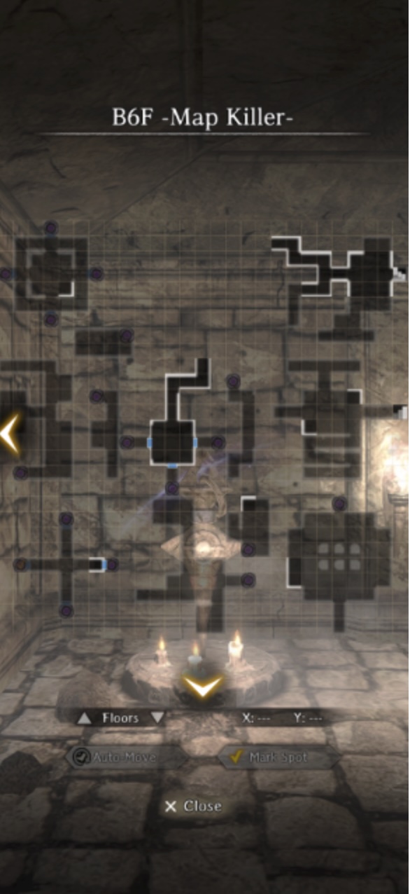 Wizardry variants daphne map guide