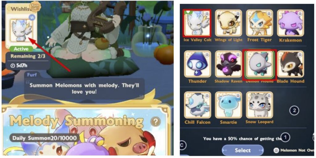 Go Go Muffin Melomon (Pets) Summon