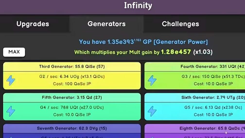 Revolution Idle Eternity Farming setup for DTP13 and up