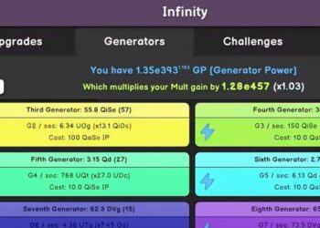 Revolution Idle Eternity Farming setup for DTP13 and up