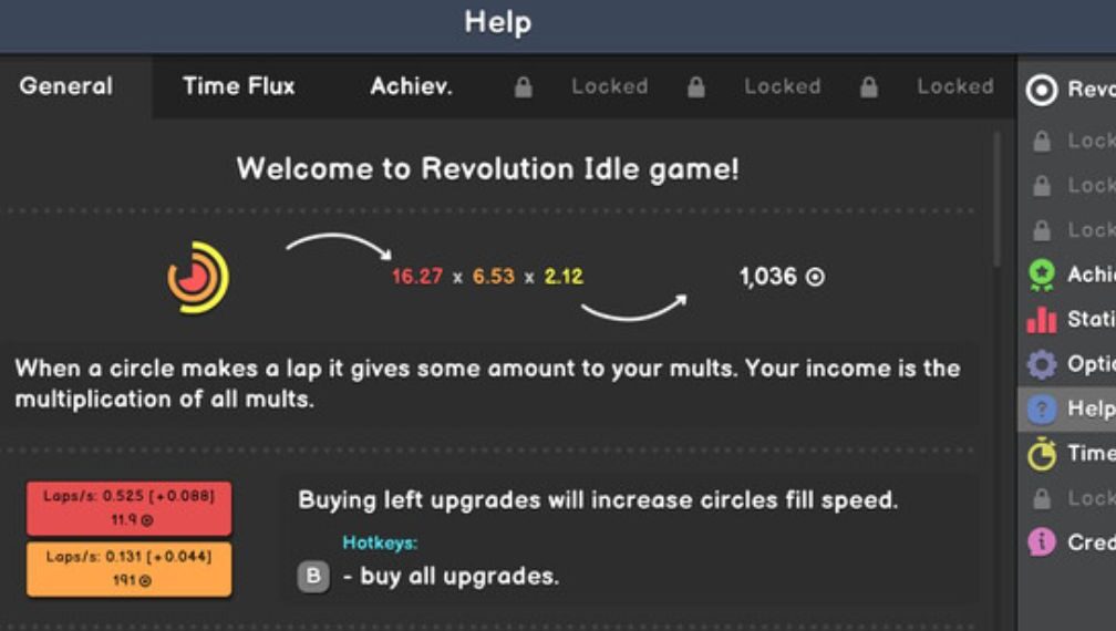 Revolution Idle Lab Setup Guide