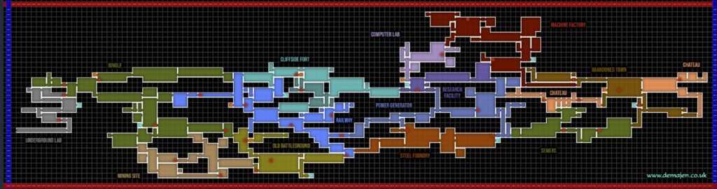 Guns of Fury Map