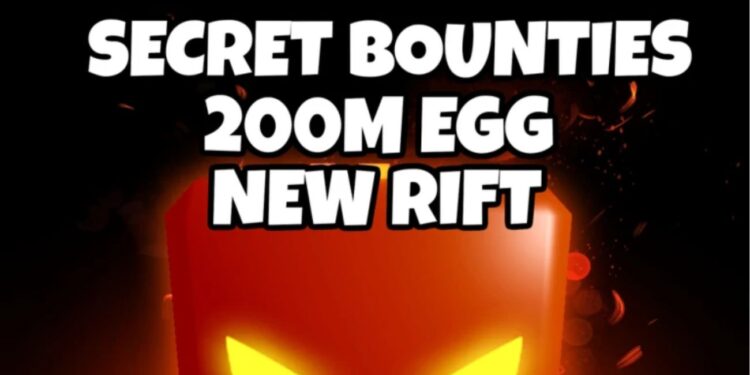 Bubble Gum Simulator Infinity Secret Bounties Update – Eggs