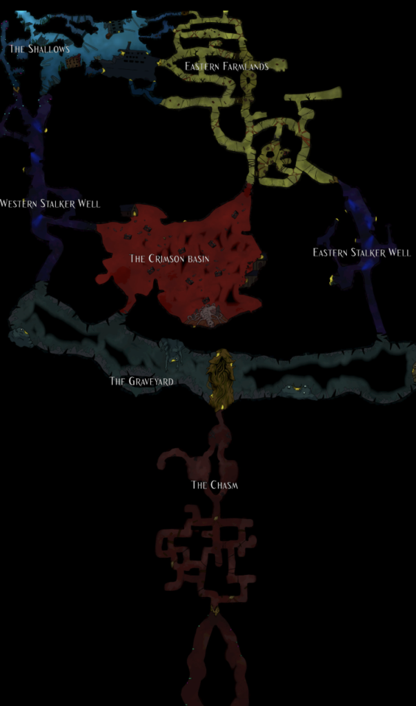 DIVE or DIE – Children of Rain Map Guide (All Areas, Resources & Important Locations)