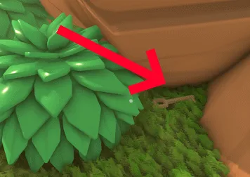 Apples Everywhere! Let's Tidy Up key behind a bush near water