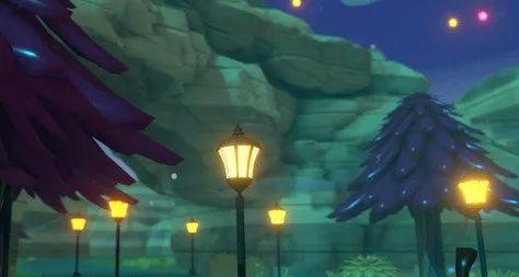 Apples Everywhere! Let's Tidy Up street lights for nighttime unlock