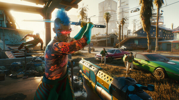Cyberpunk 2077 official gameplay screenshot 1