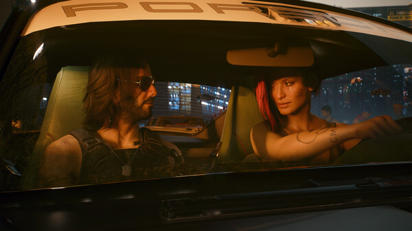 Cyberpunk 2077 official Steam artwork