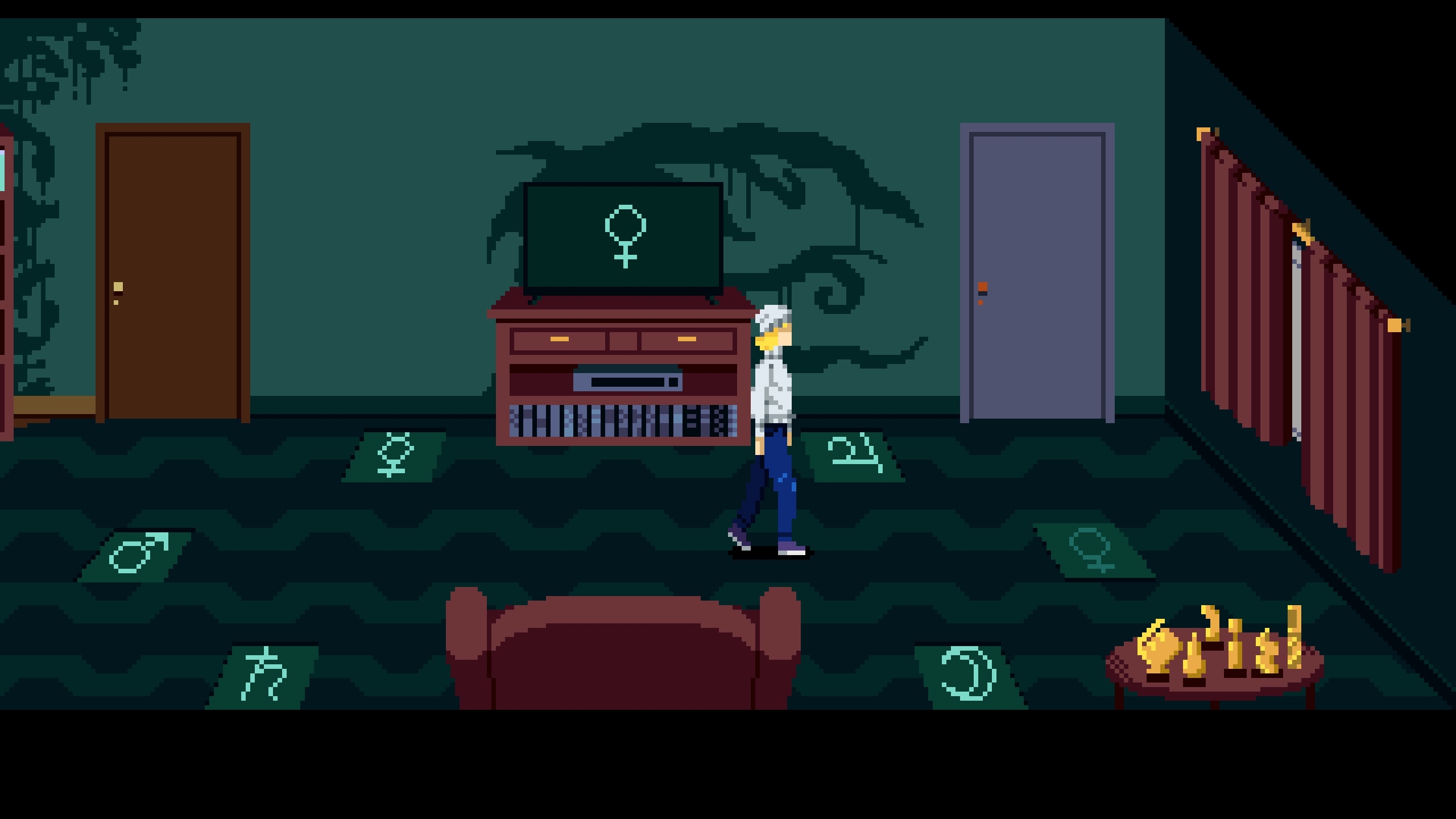 Tenebris Somnia Puzzle and Boss Guide - 2. TV Remote Puzzle 8