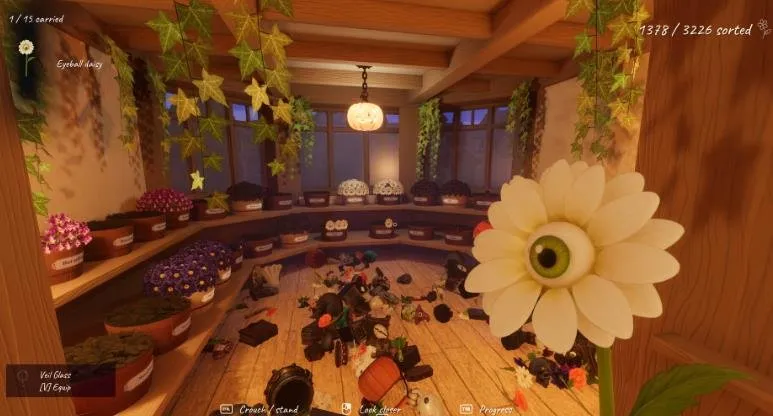 Tidy Up the Halloween Shop hidden achievements guide showing the secret room and puzzle items