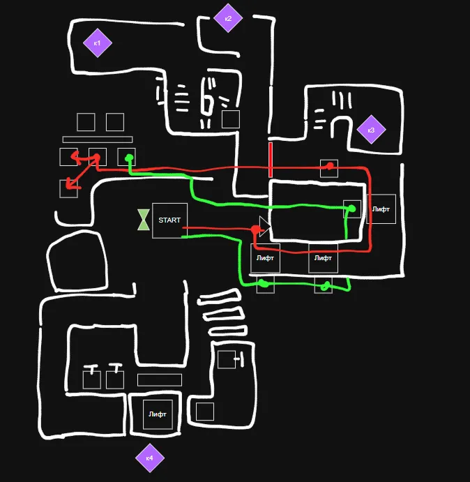We Were Here Tomorrow time loop puzzle route map for crystal one phase