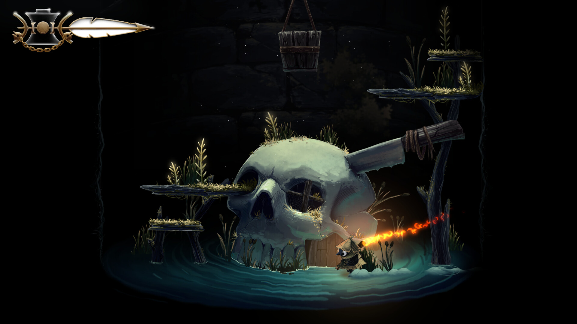 Well Dweller Obtaining the Third Flight Time Feather screenshot