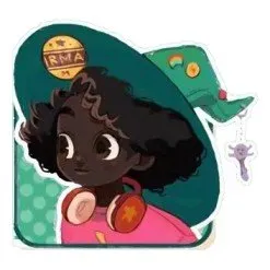 the character Mirembe in The Witch's Bakery with background text on her relationship requirements.