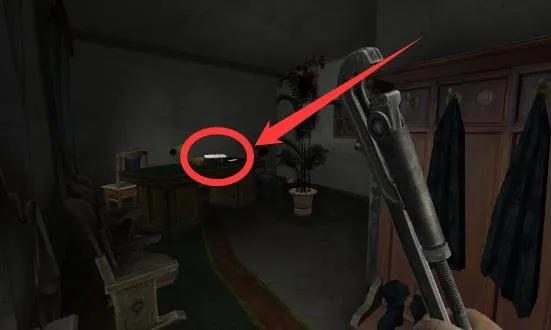 You Are Empty Absolute Edition screenshot showing the third note next to car keys